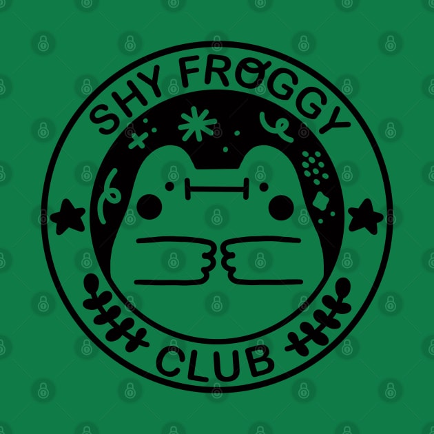Shy Froggy Club by Figberrytea